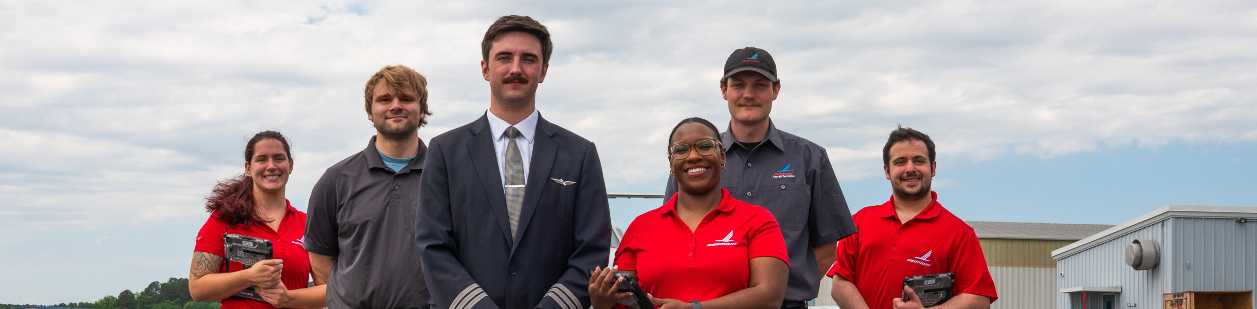 Piedmont Airlines team members