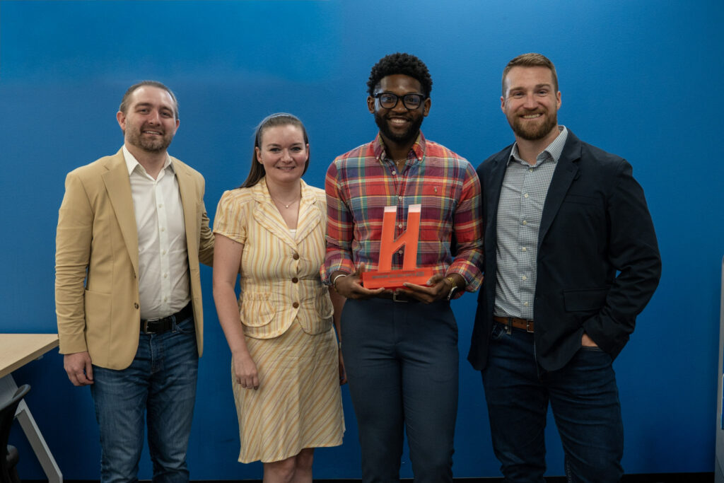 Piedmont Recruiters accept the Handshake ETA award