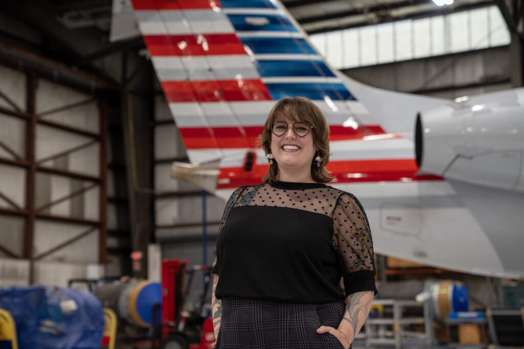 Kayla Glass, Graphic Design Coordinator at Piedmont Airlines